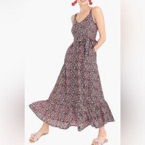 J. Crew Tiered Floral Dress Size 4 🌺